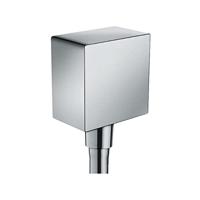 Hansgrohe square slangaansluitknie Chroom - thumbnail