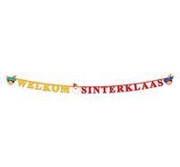 Sint en Piet Welkom Sinterklaas Slinger 3M - thumbnail