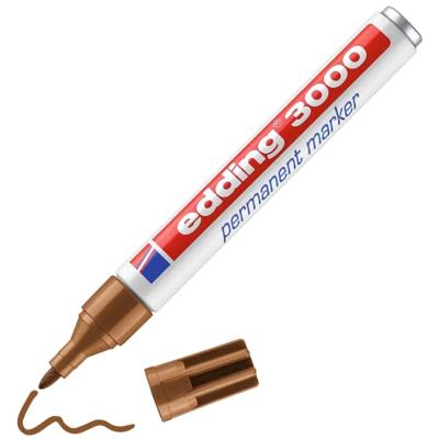 Viltstift edding 3000 rond 1.5-3mm okergeel Viltstift edding 3000 rond 1.5-3mm okergeel