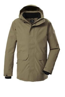 Killtec KOW 85 Parka Jas Heren Taupe M Killtec KOW 85 Parka Jas Heren Taupe M
