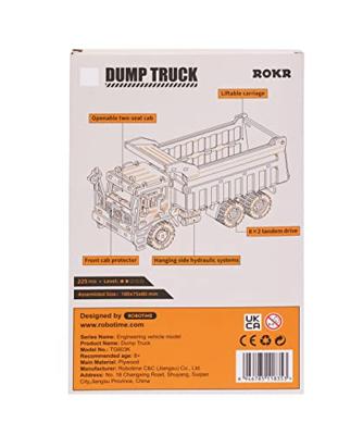 Robotime Dump truck houten bouwpakket