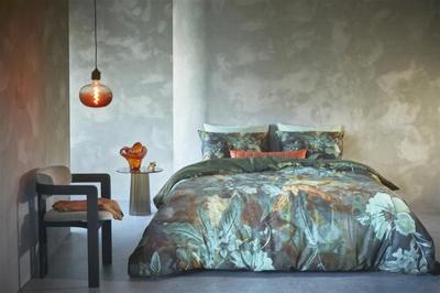 Kardol by Beddinghouse Floral Embrace Dekbedovertrek Blauw Groen