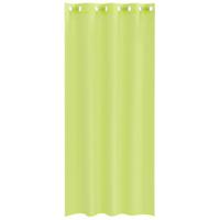 Gordijnen voile met doorvoertules 2 st 140x225 cm appelgroen - thumbnail
