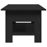 Salontafel Zwart eiken 102 x 55 x 42 cm Bewerkt hout - thumbnail