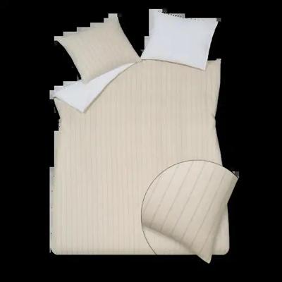 Vandyck Vandyck Dekbedovertrek Home Puglia Percale creamtan 1-persoons (140x200/220 )