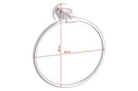 tesa luup Handdoekring Lijm Metaal - thumbnail