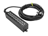 Omnitronic MUS-810 Stagebox 10 m Aantal ingangen:8 x Aantal uitgangen:8 x - thumbnail