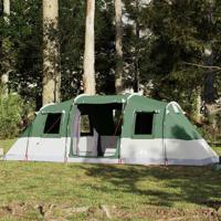 Tunneltent 6-persoons waterdicht groen - thumbnail