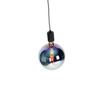 QAZQA Hanglamp met rail ophanging zwart incl. LED G200 - Cavalux - thumbnail