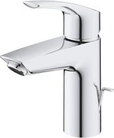GROHE Eurosmart waterbesparende wastafelkraan s-size met trekwaste chroom 32926003 - thumbnail