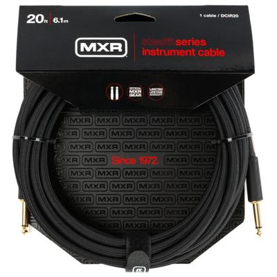 MXR DCIR20 Stealth Series Silent Plug instrumentkabel 6m MXR DCIR20 Stealth Series Silent Plug instrumentkabel 6m
