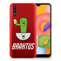 Samsung Galaxy A01 Telefoonhoesje met Naam Braktus - thumbnail