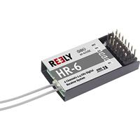 Reely HR-6 6-kanaals ontvanger 2,4 GHz Stekkersysteem JR - thumbnail