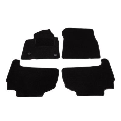 Automatten op maat - zwart stof - Toyota Land-Cruiser KDJ 200 vanaf 2007