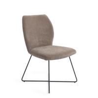 Jesper Home Ikata eetkamerstoel Mocha Mist cross black - thumbnail