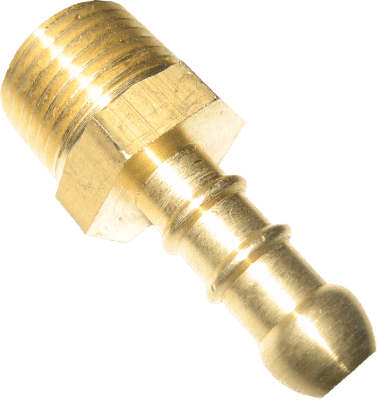 Gimeg Slangpilaar 1/2 inch buiten messing