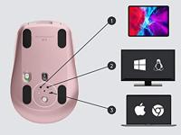 Logitech - MX Anywhere 3 - Rose - thumbnail