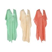 Sarong Home ESPRIT Groen Beige Koraal (3 Stuks) - thumbnail