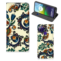 Telefoon Hoesje Motorola Moto G9 Power Barok Flower - thumbnail