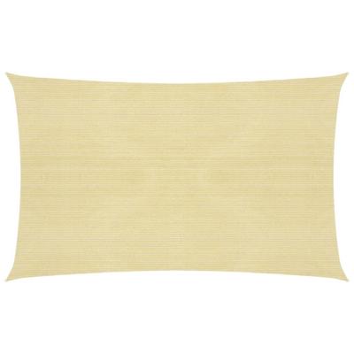 Zonnezeil 160 g/m 2,5x5 m HDPE beige Zonnezeil 160 g/m 2,5x5 m HDPE beige