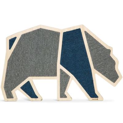 Beeztees Blue Bear - Krabplank - Hout - 84x54x1,8 cm