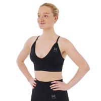 Xtreme Sportswear Sport Bh Dames Zwart-XL - thumbnail