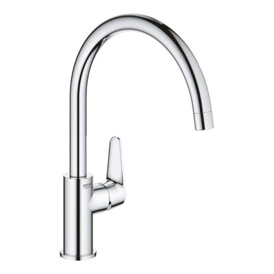 GROHE BauCurve Keukenkraan - hoog - draaibare uitloop - chroom 31536001 GROHE BauCurve Keukenkraan - hoog - draaibare uitloop - chroom 31536001
