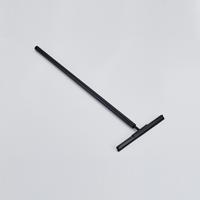 Vloerwisser BWS Nero Messing Mat Zwart 125 cm - thumbnail