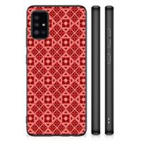 Samsung Galaxy A51 Bumper Case Batik Rood - thumbnail