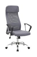 Artistiq Bureaustoel 'Kay' kleur Grijs - thumbnail