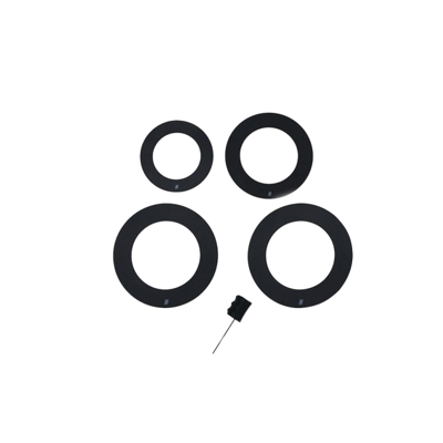 Tama Soft Sound Ring Set 10-12-14-16 inch dempringenset incl. Soft Sound Beater