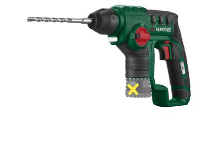 PARKSIDE Accu-boorhamer 12 V zonder accu en lader