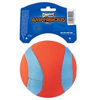 CHUCKIT AMPHIBIOUS MEGA BALL ORANJE / BLAUW 15X12,5X21 CM - thumbnail