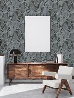 Livingwalls Famous Garden - Zwart - Planten - 393461 - thumbnail