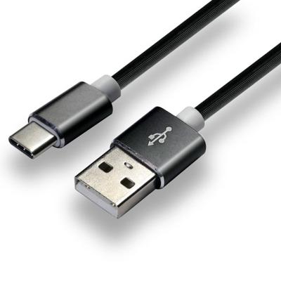 everActive USB-C kabel 1m - Zwart, silicone, ondersteuning voor snelladen, 3A - CBS-1CB