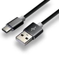 everActive USB-C kabel 1m - Zwart, silicone, ondersteuning voor snelladen, 3A - CBS-1CB - thumbnail