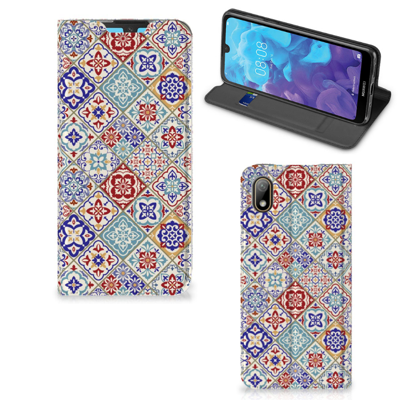 Huawei Y5 (2019) | Standcase | Tiles Color Huawei Y5 (2019) | Standcase | Tiles Color