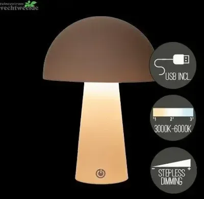 Portable lamp rond 21x15 cm zand Anna's Collection - Annas collection