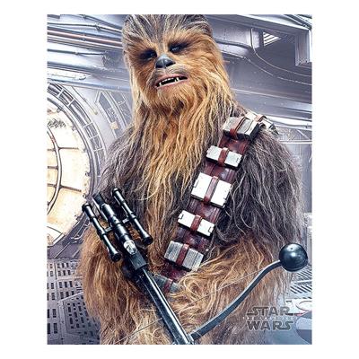 Poster Star Wars - the Last Jedi Chewbacca Bowcaster 40x50cm Poster Star Wars - the Last Jedi Chewbacca Bowcaster 40x50cm