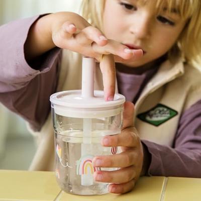 Mepal kinderglas Mio 250 ml met rietje Little Dutch forest friends Mepal kinderglas Mio 250 ml met rietje Little Dutch forest friends