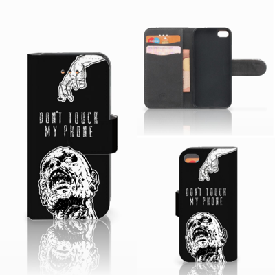 Portemonnee Hoesje Apple iPhone 5C Zombie Portemonnee Hoesje Apple iPhone 5C Zombie