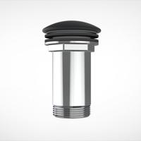 Pop-up Waste Wastafel Arcqua 1-1/4 Universeel Mat Antraciet - thumbnail