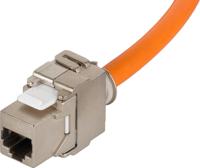 Abi Cat 7a s/ftp netwerkkabel op haspel - thumbnail