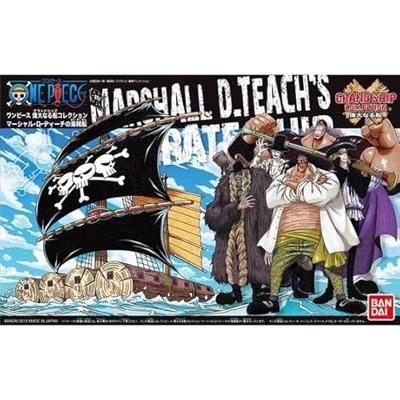 One Piece Grand Ship Collection - Marshall D. Teach's Ship Model Kit
