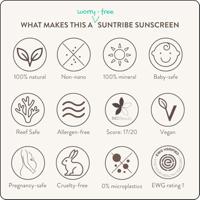 Suntribe Zonnebrandcrème - spf 30 - vanille - kids - 100ml - thumbnail