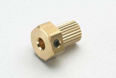 Kruiskoppeling adapter voor 4mm as