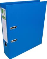 Q-CONNECT ordner, voor ft A4, volledig uit PP, rug van 8 cm, blauw - thumbnail