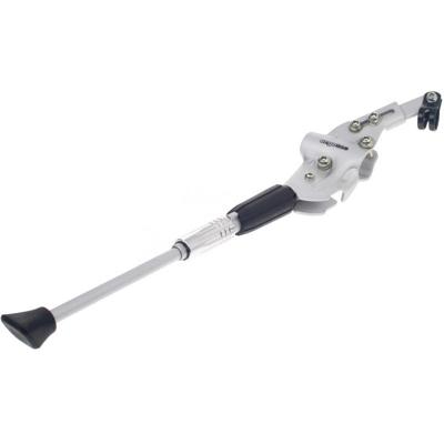 Ergotec Zijstandaard achterbrugmontage 24 t/m 28" universeel - zilver Ergotec Zijstandaard achterbrugmontage 24 t/m 28" universeel - zilver