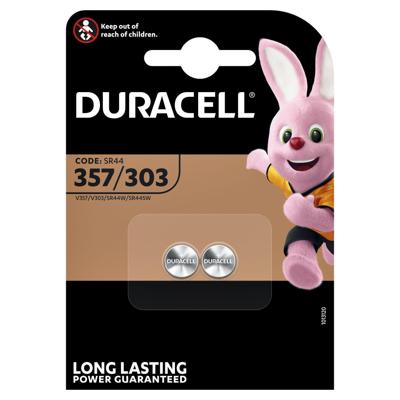 Batterij duracell 357h zilver oxide | 10 stuks