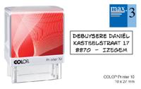 Tekststempel colop 10 bon 3r 27 x 10 mm - thumbnail